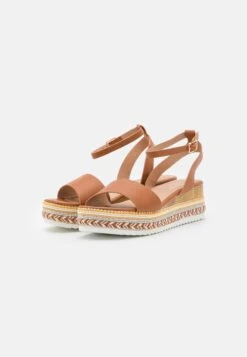 Anna Field Sandalias Con Plataforma - Cognac -Ofertas Anna Field Tienda 04864dc97ba044918abc42593a5315d5