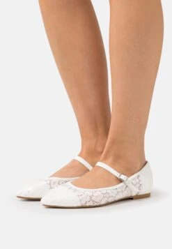 Bailarinas Con Hebilla - White