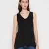 Anna Field Top - Black