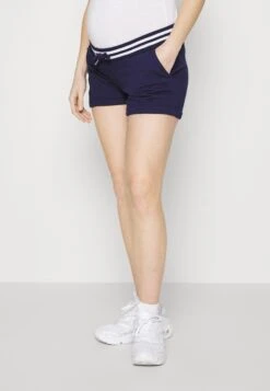 Maternity Detail Waistband Shorts - Shorts -Dark Blue -Ofertas Anna Field Tienda 07bcdd4a5ddf417a9e1da433b31e92a5