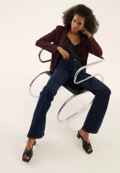 Anna Field Blazer - Bordeaux -Ofertas Anna Field Tienda 11a04166209043a298f1e1f7c91f01e9