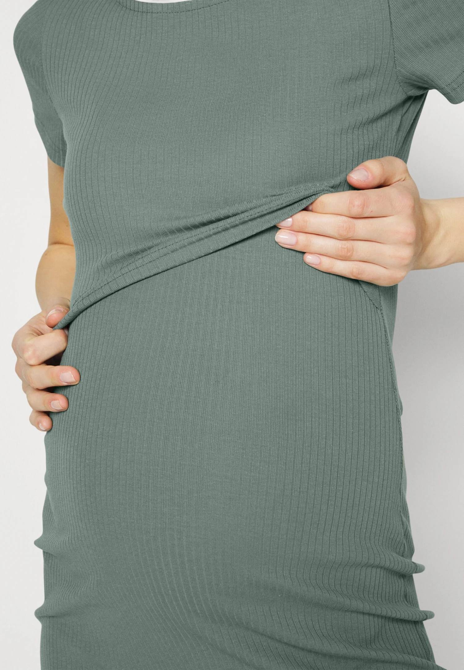 Short Sleeves- Vestido Ligero - Green 4 Short Sleeves- Vestido Ligero - Green - Imagen 4