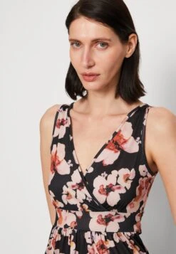 Anna Field Vestido Largo - Black/Pink/Multicoloured -Ofertas Anna Field Tienda 1d3084330c1a470e92b2238e777d5b29