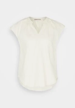 Anna Field Linen-Mix Shirt - Camiseta Estampada - Beige -Ofertas Anna Field Tienda 1e87e97827da4b4a9a3b1c65763b3fc3
