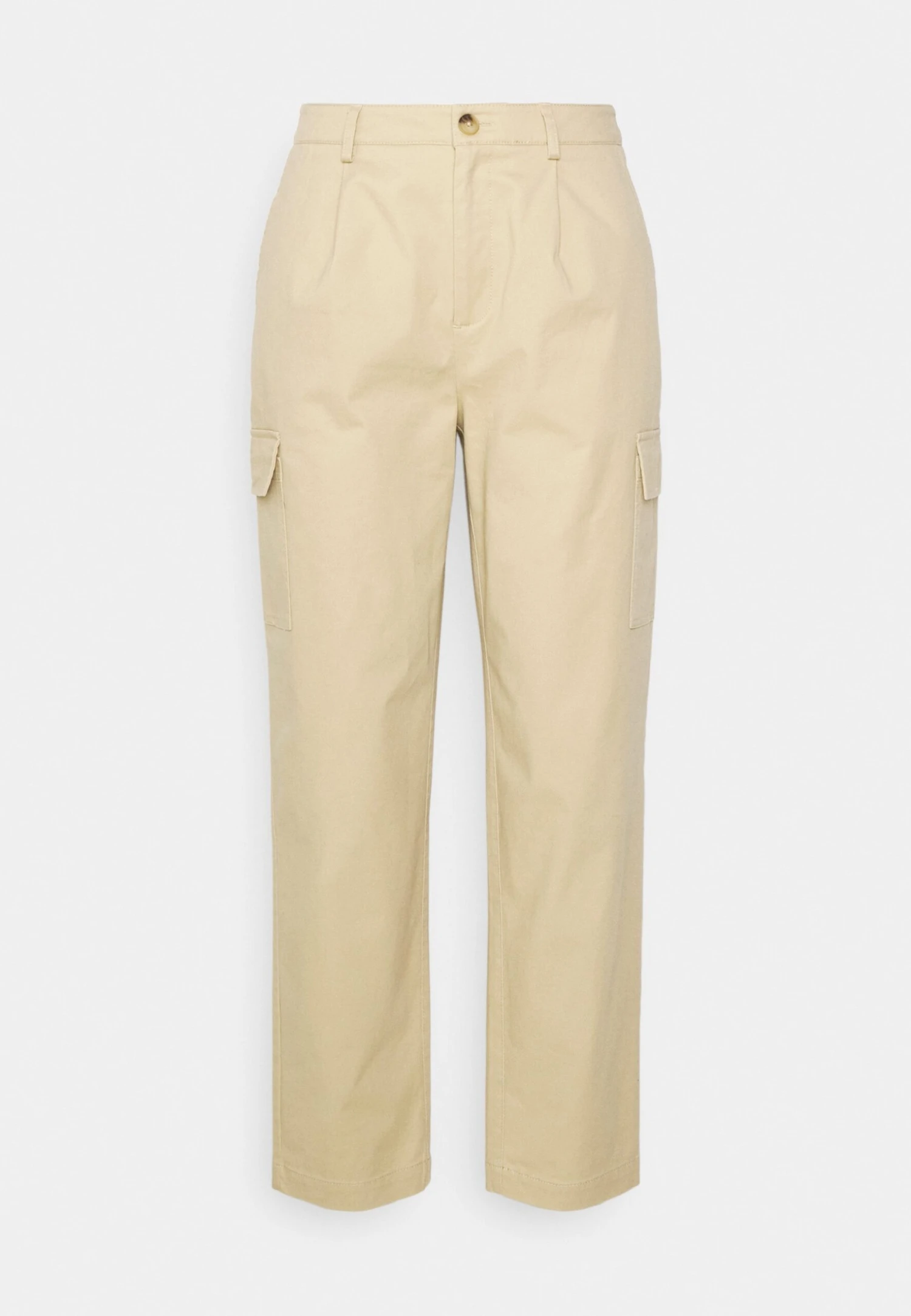 Cargo Trousers- Pantalones - Beige 4 Cargo Trousers- Pantalones - Beige - Imagen 4