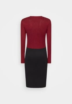 Anna Field Crew Ausschnitt Ripp Top Bodycon Mini Strickkleid - Vestido De Tubo - Dark Red/Black 4 Anna Field Crew Ausschnitt Ripp Top Bodycon Mini Strickkleid - Vestido De Tubo - Dark Red/Black -Ofertas Anna Field Tienda 244f78a7f81046dfb638041cdb359676