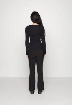 Button Detail - Jersey De Punto - Black -Ofertas Anna Field Tienda 25ce30d2bd4d4a82a948623baa823a98