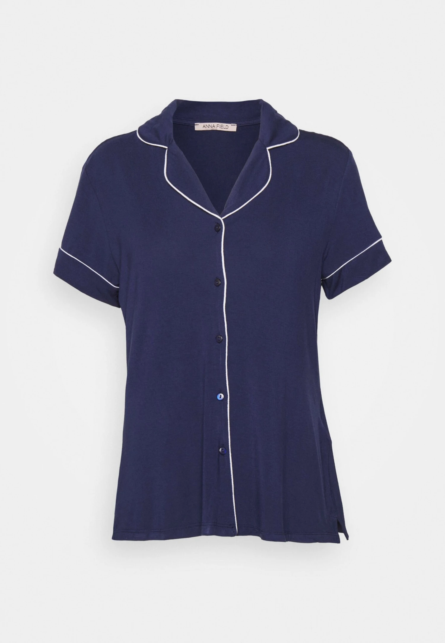 Anna Field Button Through Pj Set- Pijama - Blue/White 5 Anna Field Button Through Pj Set- Pijama - Blue/White - Imagen 5