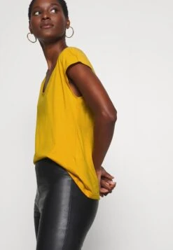 Anna Field Camiseta Básica - Golden Yellow -Ofertas Anna Field Tienda 36233326716144f98f64f1c5b52e8f91