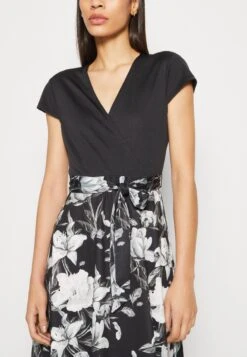 Anna Field Vestido Ligero - Black/Grey/White -Ofertas Anna Field Tienda 394c97f635f24356800cd7fa213b3a5d