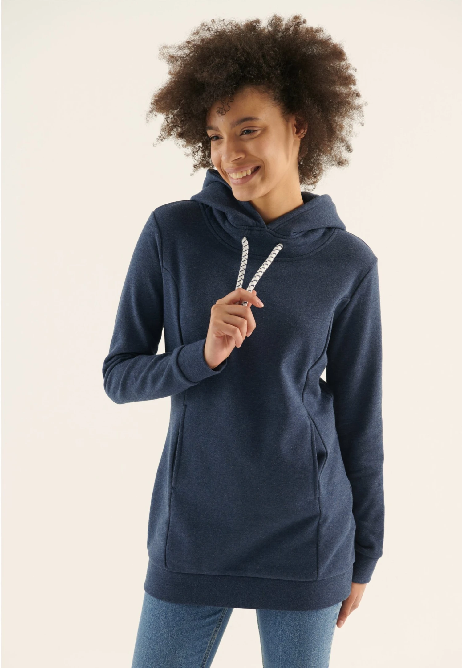 Anna Field Sudadera - Dark Blue/Mottled Blue 1 Anna Field Sudadera - Dark Blue/Mottled Blue