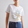 Anna Field Hattie Pineapple Puff - Camiseta Estampada - White