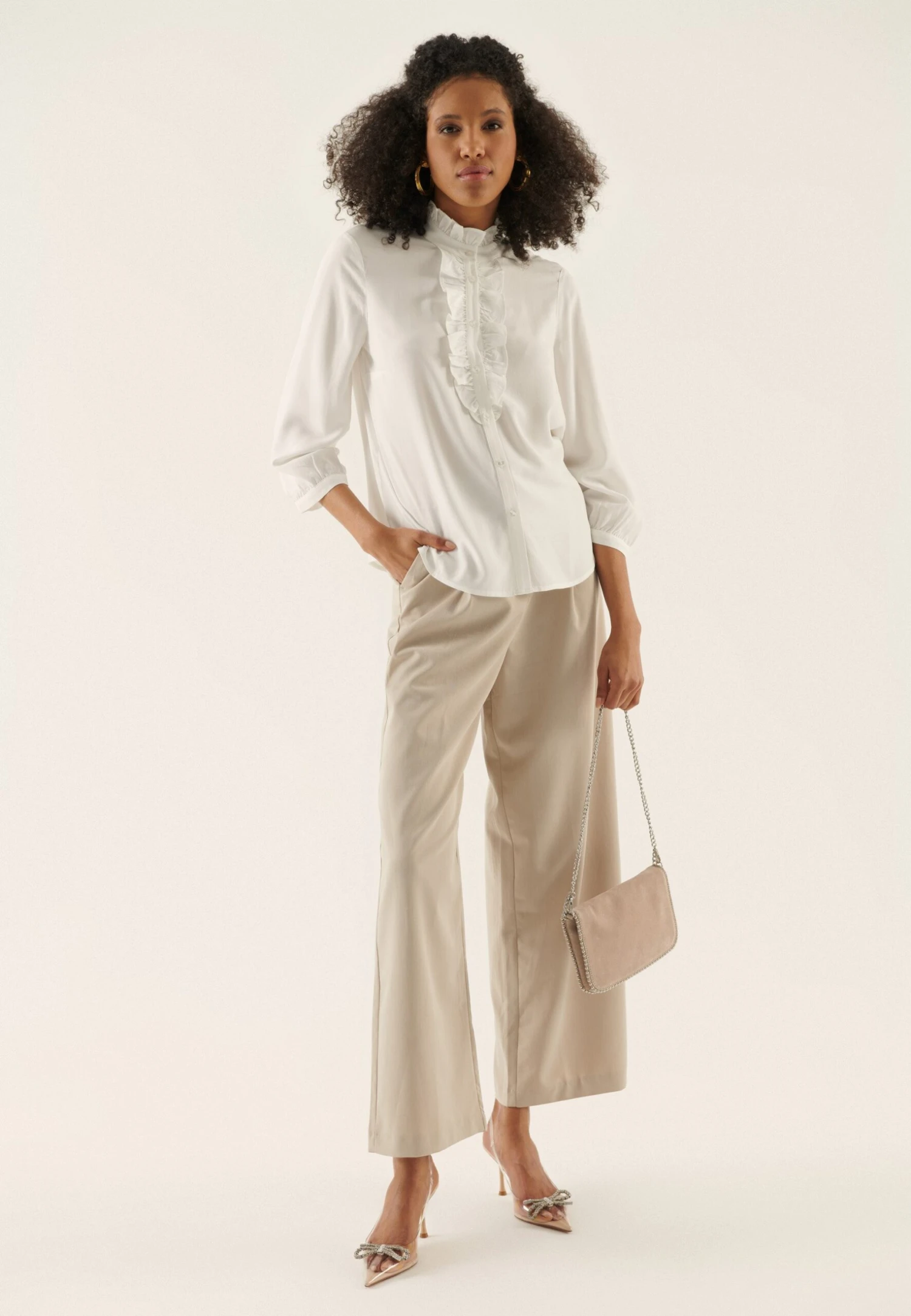 Anna Field Camisa - Off White 2 Anna Field Camisa - Off White - Imagen 2