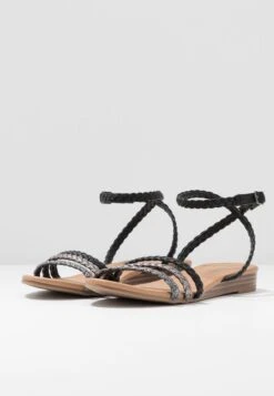 Anna Field Sandalias - Black/Silver -Ofertas Anna Field Tienda 4cbe477375bf4918b1884379bad2b032
