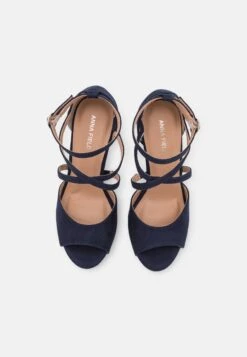Anna Field Sandalias Con Plataforma - Dark Blue -Ofertas Anna Field Tienda 4fa3da29e73a46c2aca5981f62ee3a6c