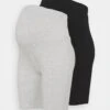 2 Pack - Leggings - Black/Light Grey