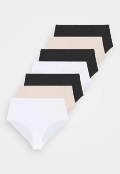 Anna Field Jagger 7Pp Brief Hw Micro - Culotte - White/Black/Nude -Ofertas Anna Field Tienda 5769d114afca4d6d8afdaf6b7b579e77
