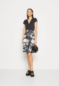 Anna Field Vestido Ligero - Black/Grey/White -Ofertas Anna Field Tienda 58fc482e0df143c5a222f6e44740224c