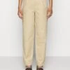 Cargo Trousers- Pantalones - Beige