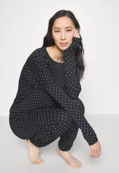 Anna Field Pijama - Black/White -Ofertas Anna Field Tienda 5ba8fce91586497fafdac31358f961d0