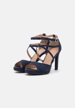 Anna Field Sandalias Con Plataforma - Dark Blue -Ofertas Anna Field Tienda 5c556a91f4d547b98de4ece1b3fab354