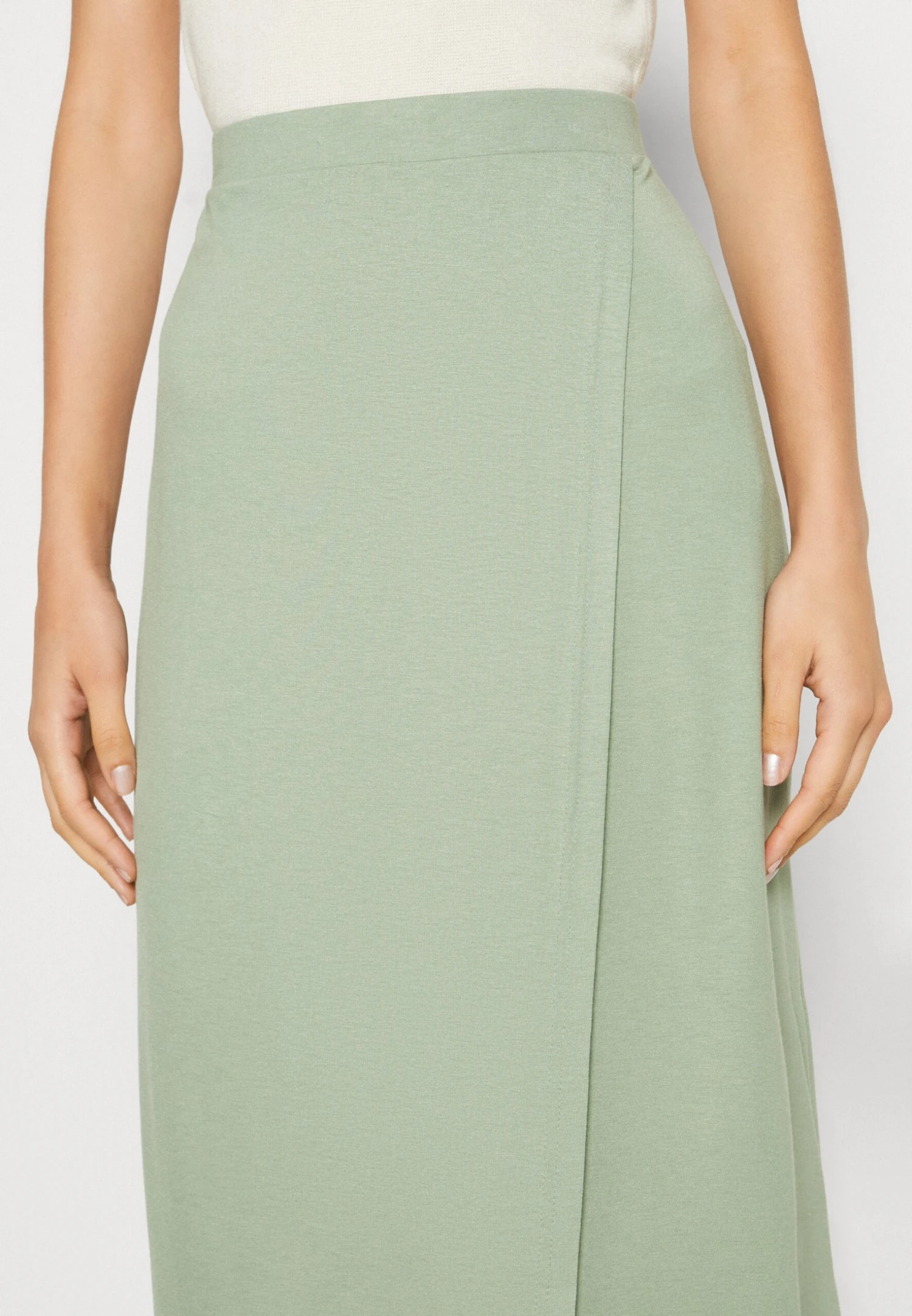 Anna Field Falda Cruzada - Light Green 4 Anna Field Falda Cruzada - Light Green - Imagen 4