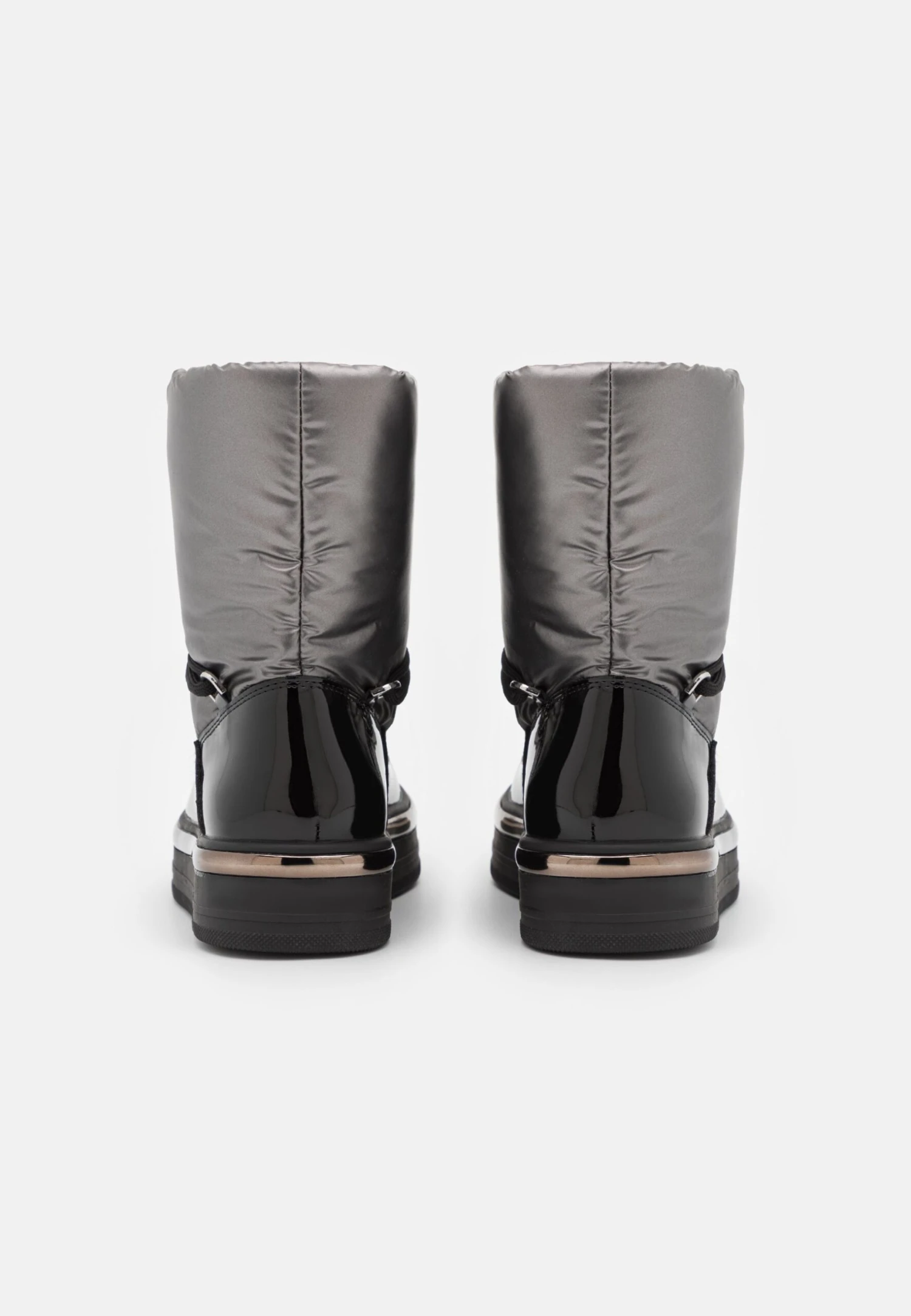 Botines Con Plataforma - Silver 4 Botines Con Plataforma - Silver - Imagen 4