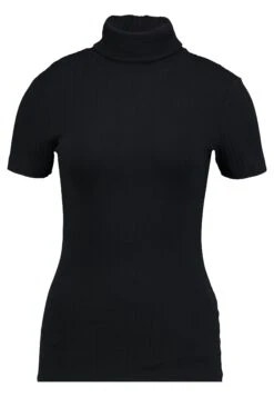 1/2 Sleeve Roll Neck - Camiseta Básica - Black -Ofertas Anna Field Tienda 6758ae8ff73642f2a4883c1aa46f9586