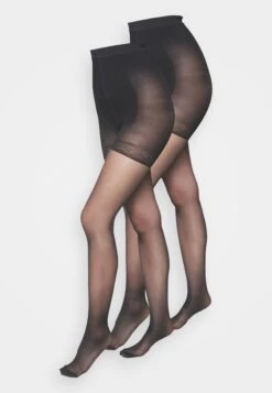 Anna Field Shaping Tights 2 Pack - Medias - Black -Ofertas Anna Field Tienda 6eed0613b55c4bf1947b1b9126089708
