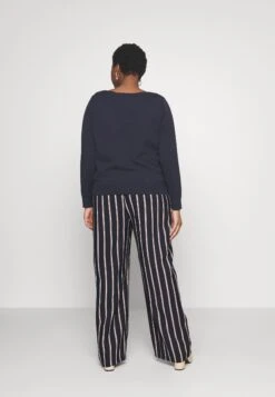 Wide Leg Pant - Pantalones - Dark Blue/Brown/White 7 Wide Leg Pant - Pantalones - Dark Blue/Brown/White -Ofertas Anna Field Tienda 77843960049c4fcda05186e5f8c43cd2