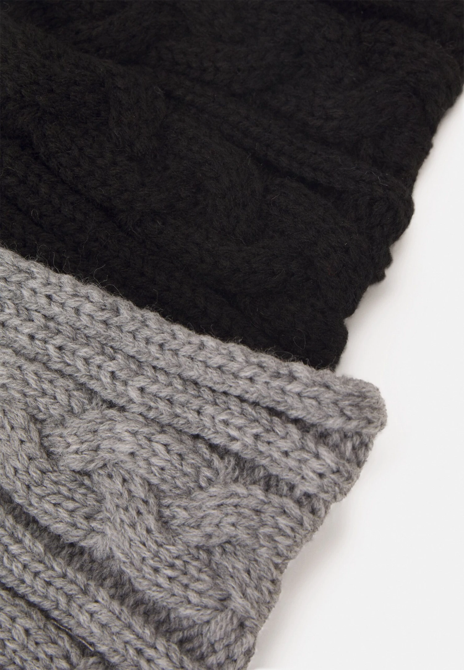 Anna Field 2 Pack - Orejeras - Black/Grey 3 Anna Field 2 Pack - Orejeras - Black/Grey - Imagen 3