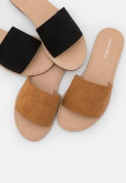Anna Field 2 Pack - Sandalias Planas - Black/Cognac 13 Anna Field 2 Pack - Sandalias Planas - Black/Cognac -Ofertas Anna Field Tienda 820ec1cf757c4e8aa7c071bfb84f5f10