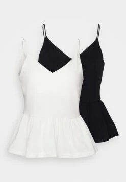 Petite 2Pack- Blusa - Black/ White 10 Petite 2Pack- Blusa - Black/ White -Ofertas Anna Field Tienda 86be941200074af281958dcb1a7a45a0