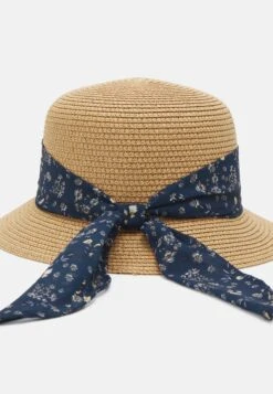 Anna Field Sombrero - Tan/Dark Blue -Ofertas Anna Field Tienda 872e0a3951904f29a5745ebdb44abf72