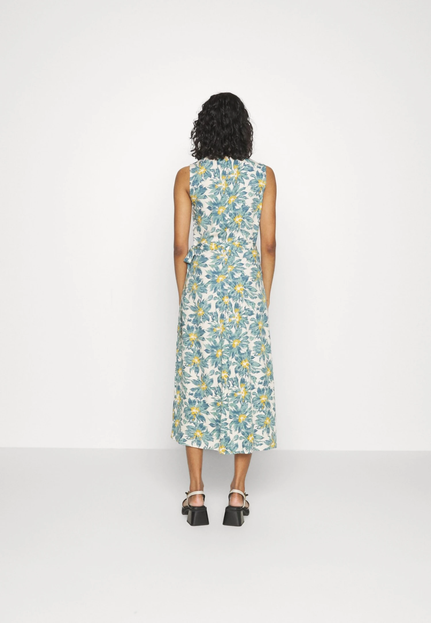 Anna Field Woven Wrap Dress - Vestido Informal - Multi/Green 4 Anna Field Woven Wrap Dress - Vestido Informal - Multi/Green - Imagen 4