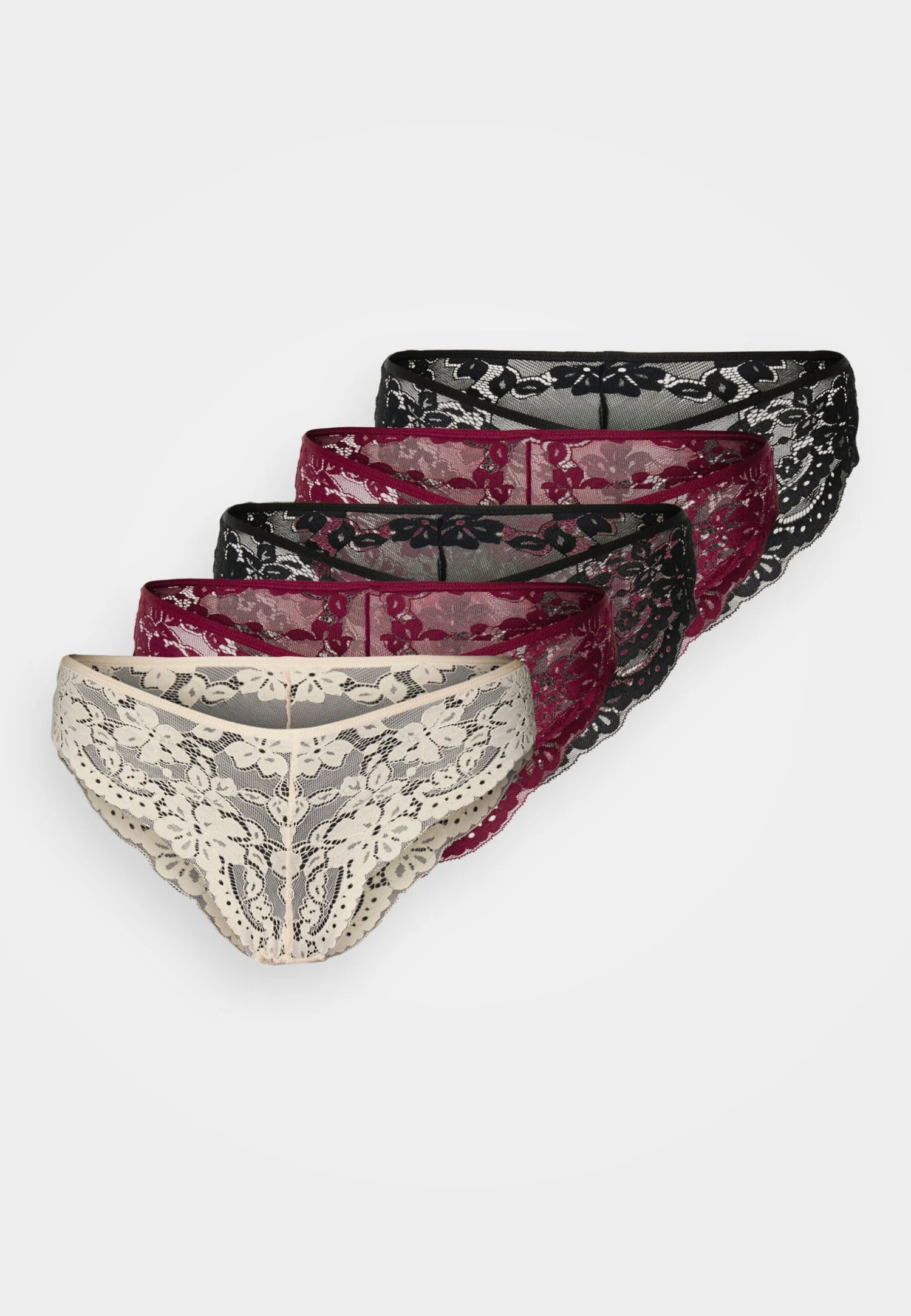 Anna Field 5 Pack - Braguitas - Black/Red/Nude 6 Anna Field 5 Pack - Braguitas - Black/Red/Nude - Imagen 6