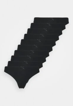 Anna Field 10 Pack - Tanga - Black -Ofertas Anna Field Tienda 96ae7501f0f24390b5c6c97df1c645df