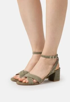 Anna Field Leather - Sandalias - Khaki