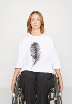 Anna Field Camiseta Estampada - White -Ofertas Anna Field Tienda b9f7e44dc219441ba5d2b67d1616fd4e