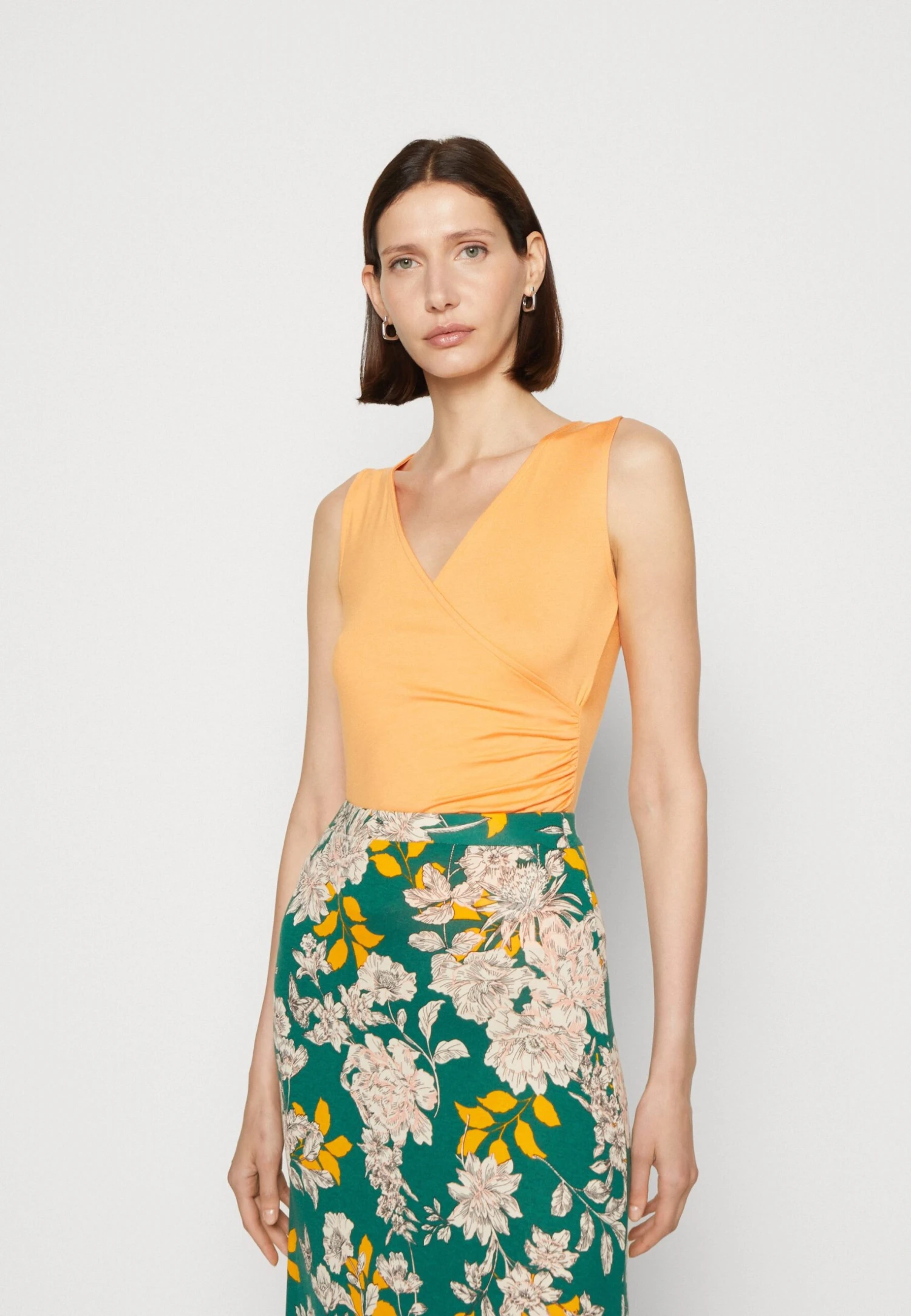 Anna Field Top - Orange 1 Anna Field Top - Orange