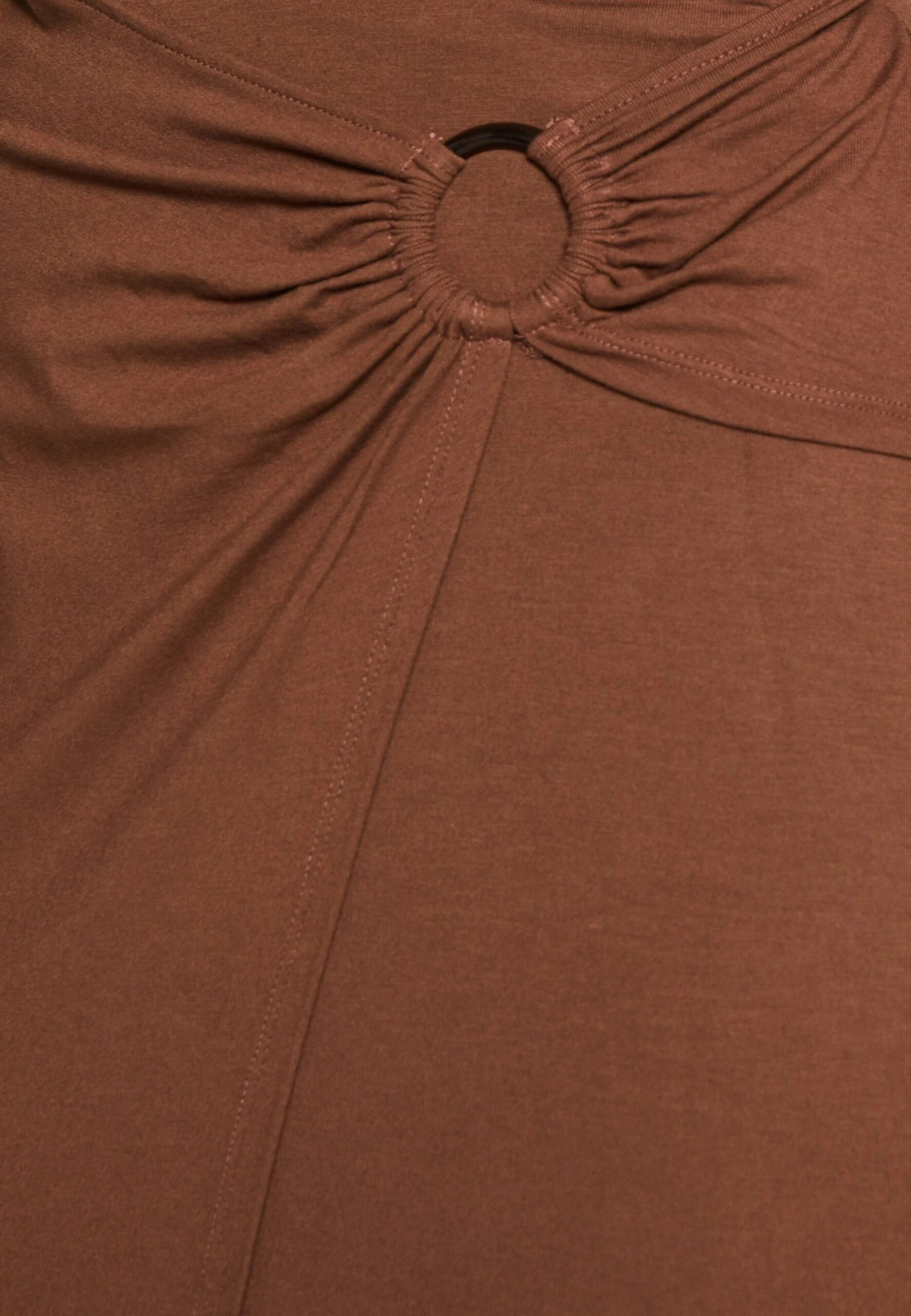 Anna Field Falda Cruzada - Dark Brown 6 Anna Field Falda Cruzada - Dark Brown - Imagen 6