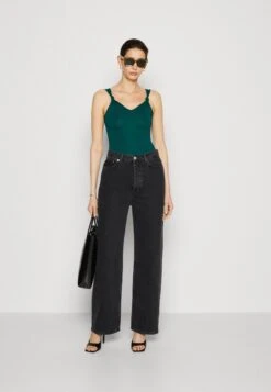 Anna Field Top - Dark Green -Ofertas Anna Field Tienda c1b9370c8702414a81fcc605deee6dfc