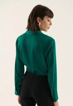 Anna Field Camisa - Dark Green -Ofertas Anna Field Tienda c7812c326b364a5eab66cce0d531849b