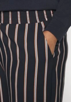 Wide Leg Pant - Pantalones - Dark Blue/Brown/White 9 Wide Leg Pant - Pantalones - Dark Blue/Brown/White -Ofertas Anna Field Tienda dc42858a19f74efa861d825563512498