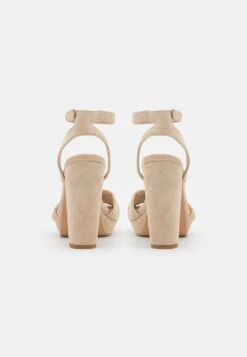 Anna Field Leather - Sandalias De Tacón - Beige -Ofertas Anna Field Tienda de15695f018a4dd584ef710a442fa759
