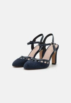 Anna Field Leather- Zapatos Altos - Dark Blue -Ofertas Anna Field Tienda e528aeeb84c24ece87122005629b64e9