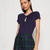 Anna Field Camiseta Estampada - Dark Blue