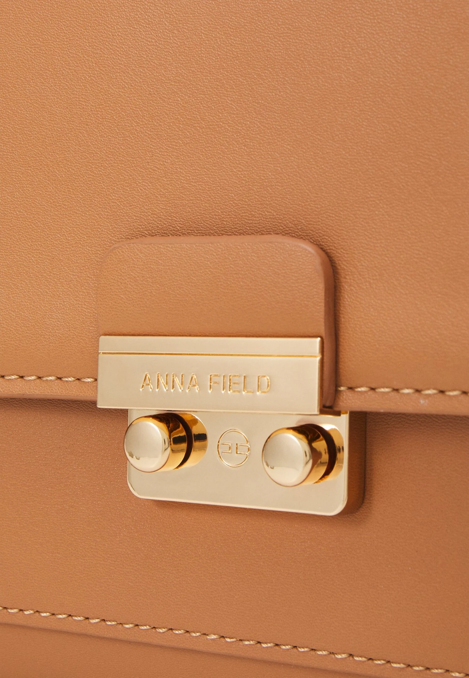 Anna Field Bolso De Mano - Cognac 4 Anna Field Bolso De Mano - Cognac - Imagen 4