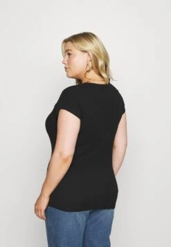 Camiseta Estampada - Black -Ofertas Anna Field Tienda fb615c483db344f79398c6de76bc606e